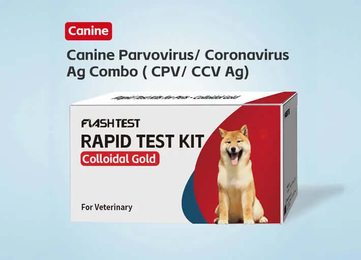 Canine Parvovirus/ Coronavirus Ag Combo (CPV/ CCV Ag) Test Kit