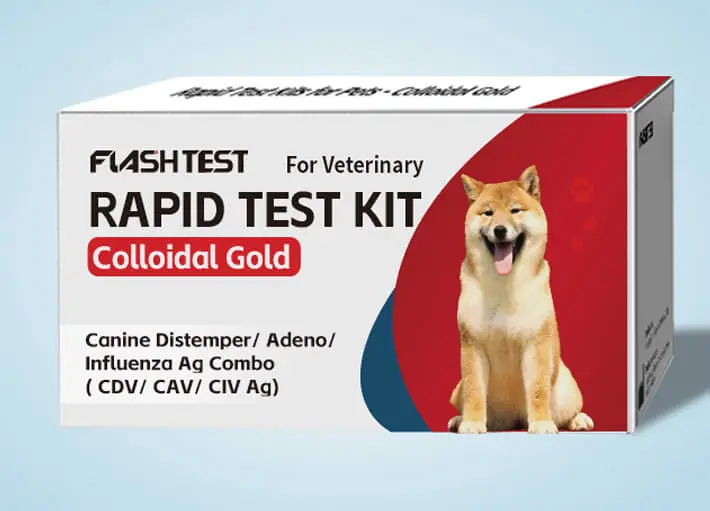 Canine Distemper/ Adeno/ Influenza Ag Combo (CDV/ CAV/ CIV Ag) Test Kit