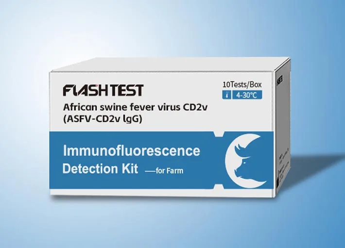 African Swine Fever Virus CD2v (ASFV-CD2v lgG) FIA Test Kit.webp