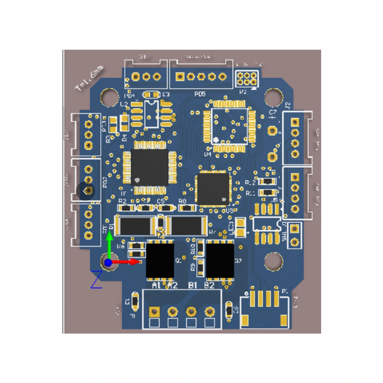 Closed-loop motor driver