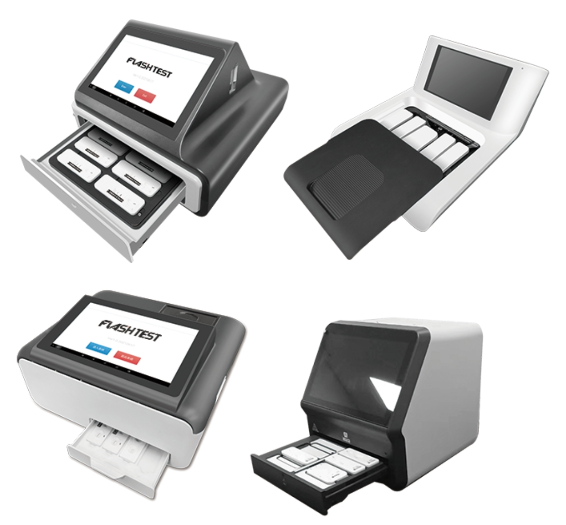 Multi-card immunochromatography analyzer